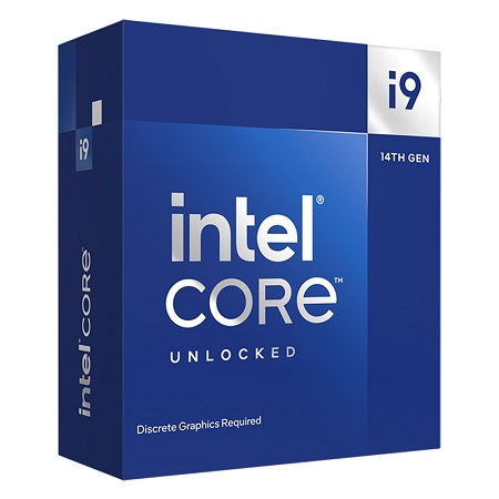 *Limits Apply, contact your AM* Intel BX8071514900KF, Core i9-14900KF, LGA 1700 Socket, 24 Cores, 32 Threads, Base: 4.4GHz, Turbo: 6GHz, Cache: 68MB, TDP: 125W, 3 Year Warranty