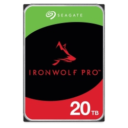 Seagate Ironwolf Pro, 20TB, 3.5", SATA 6Gb/s, 7200RPM