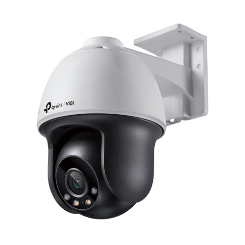 TP-Link VIGI-C540S-4MM, VIGI 4MP Outdoor Full-Color Pan Tilt Network Camera, 4mm Lens, 30m IR, IP66, H.265+, Built-in Microphone, 1 Camera System, 2 Year Warranty