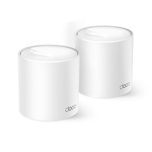 *Clearance* TP-Link DECO X50 PRO(2-PACK), AX3000 Whole Home Mesh Wi-Fi 6 Unit, Wireless AX, 2xGbE LAN/WAN Ports, MU-MIMO, OFDMA, White, Pack of 2, 3 Year Warranty