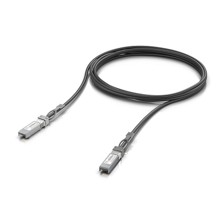Ubiquiti SFP28 Direct Attach Cable, 25Gbps DAC Cable, 25Gbps Throughput Rate, 3m Length, 1 Year Warranty
