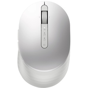 Dell 580-AJOO, Premier Rechargeable Wireless Mouse, Bluetooth, 7 Buttons, 2400-4000 dpi, USB-C, Platinum Silver, 3 Year Warranty