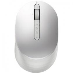 Dell 580-AJOO, Premier Rechargeable Wireless Mouse, Bluetooth, 7 Buttons, 2400-4000 dpi, USB-C, Platinum Silver