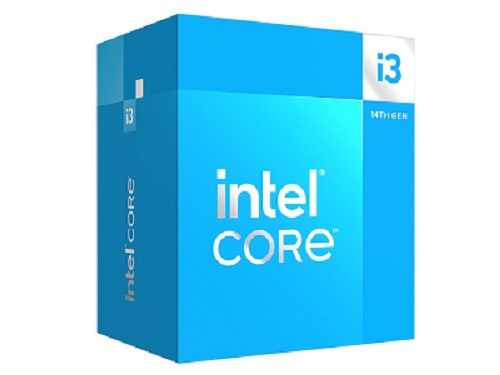 Intel BX8071514100, Core i3-14100, LGA 1700 Socket, 4 Cores, 8 Threads, Turbo: 4.7GHz, Cache: 12MB, TDP: 110W, 3 Year Warranty