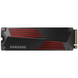 *Limits Apply, contact your AM* Samsung MZ-V9P1T0CW, 990 Pro with Heatsink, 1TB, M.2 NVMe, PCIe4.0, Read Speed: Up to 7450MB/s, Write Speed: Up to 6900MB/s, 5 Year Warranty