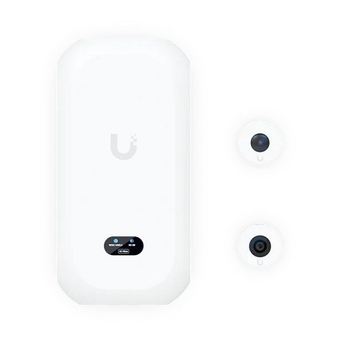 Ubiquiti Camera 8MP Wide Angle Lens (97.5˚ H), 12MP Fisheye 360˚ Lens, Colour LCM Display For Device Status Monitoring, 1 YR WARRANTY