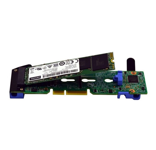 Lenovo 4Y37A09750, ThinkSystem M.2 NVMe 2-Bay RAID Enablement Kit for SR665 Server, 1 Year Warranty