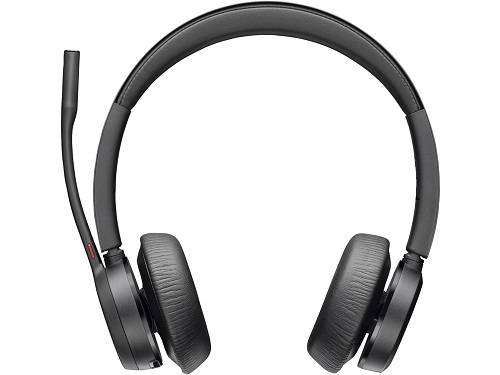HP/Poly 77Y99AA, Voyager 4320 UC, Bluetooth Stereo Headset, Charging Stand, BT700 Dongle, USB-A, 2 Year Warranty (Works with Mobile and PC)