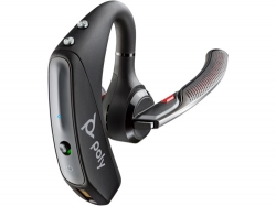 HP/Poly 8R710AA, Voyager 5200 UC, Bluetooth Mono Headset, 2-Way Base, USB-A, 2 Year Warranty (Works with Mobile, Deskphone and PC)