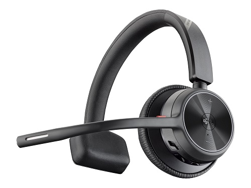 HP/Poly 77Y95AA, Voyager 4310 MS, Bluetooth Mono Headset, BT700 Dongle, USB-C, 2 Year Warranty (Works with Mobile and PC)