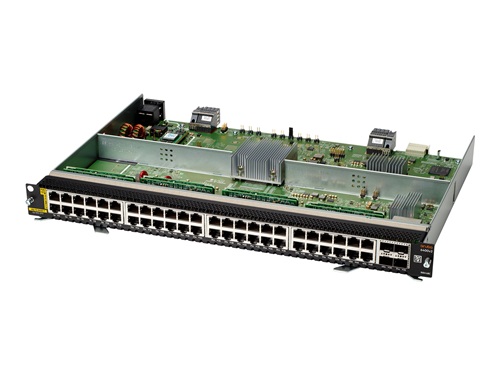 Aruba R0X40C, CX 6400 Ethernet Switch, 48xGbE PoE Port, 4xSFP56 Port, Layer 3, Rack-Mountable, Limited Lifetime Warranty
