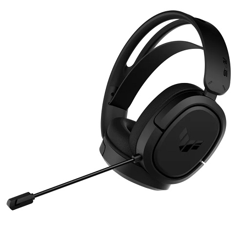 Asus TUF GAMING H1 WIRELESS, Headset, Stereo, Virtual 7.1 Surround Sound with Deep Bass, AI Noise Cancelling Microphone, USB-C Dongle, Black