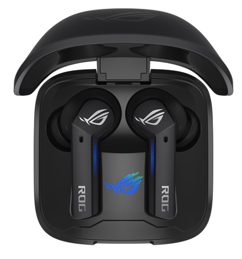 Asus ROG CETRA TRUE WIRELESS, Gaming Earphones with Wireless-Charging Case, Stereo, Bluetooth, Active Noise Cancellation, IPX4, Black, 2 Year Warranty