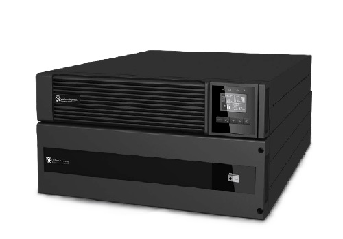 Uptime UPT-IOTRT10000LCD, DC Max Series, Online Double Conversion UPS with LCD Display, 10000VA, 10000W, Rack/Tower, 240 V AC, 3 Year Warranty