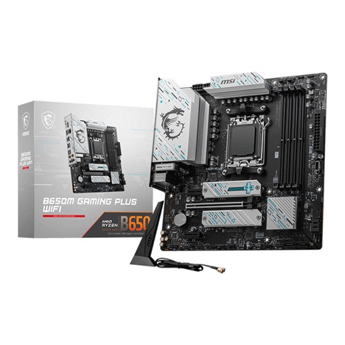MSI B650M GAMING PLUS WIFI mATX, AMD AM5, GbE LAN