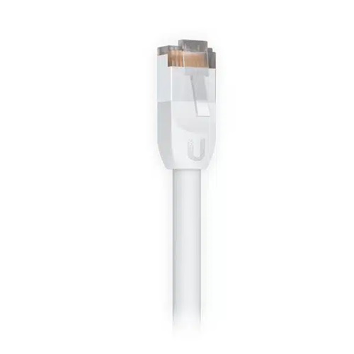 Ubiquiti UACC-CABLE-PATCH-OUTDOOR-8M-W, UniFi Patch Cable, RJ-45 to RJ-45, Length: 8m, White
