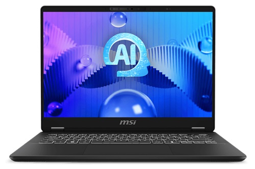 MSI PRESTIGE 14 AI EVO C1MG-016AU, 14" FHD+ Screen (IR-Webcam), Intel Ultra 7-155H, 16GB DDR5 RAM, 512GB NVMe SSD, Wi-Fi 7 BE+Bluetooth, Windows 11 Home, Stellar Gray, 2 Year Warranty