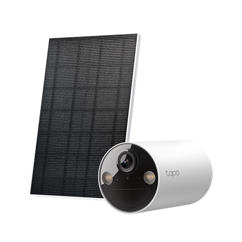 TP-Link TC82 KIT, Solar-Powered Security Camera Kit, 2K, H.264, 850nm IR, Built-in microphone, IP66, 1xTC82 Camera, 1xTapo A201 Solar Panel, 2 Year Warranty
