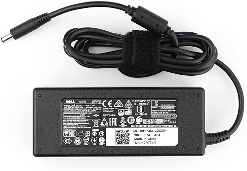 Dell RT74M, Orignal  90W AC Adapter, 3P, 4.5mm, 1 Year Warranty (0.5m Power Cord)