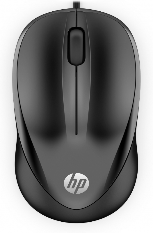 *Retail Box* HP 4QM14AA, 1000 Wired Mouse, 1 Year