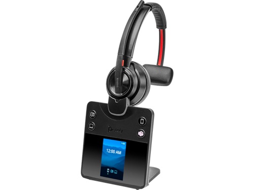 HP POLY SAVI 8410 OFFICE MS MONO DECT HEADSET USB-A PC/DESKPHONE/MOBILE