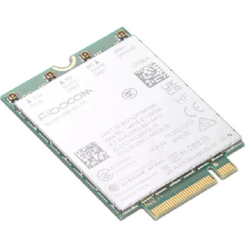 Lenovo 4XC1K20995, Fibocom L860-GL-16, CAT16 4G LTE WWAN Module for ThinkPad T16 G1, Interface: M.2, MIMO