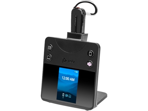 HP POLY SAVI 8445 OFFICE MS CONVERTIBLE DECT HEADSET USB-A PC/DESKPHONE/MOBILE