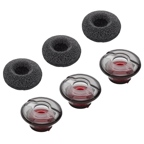 HP POLY SPARE EAR TIP KIT AND FOAM COVERS, VOYAGER 5200MEDIUM ( 3 PCS )