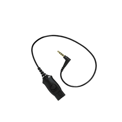 HP Poly - Audio adaptor - 3.5mm audio jack to Quick Disconnect - 3.05 m - coiled