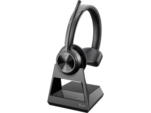 HP/Poly 8D3G3AA, Savi 7310 Office - Savi 7300 series - headset - on-ear - DECT - wireless - active noise cancelling - black