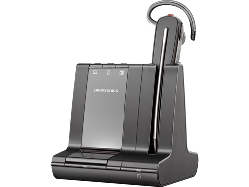 HP POLY SAVI OFFICE S8240 CONVERTIBLE WIRELESS MS MONO DECT HEADSET, USB-A