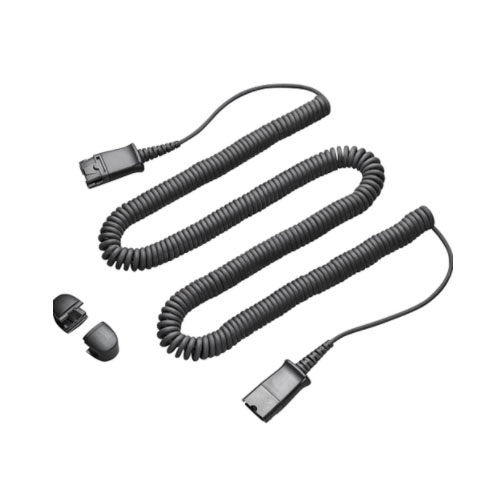 HP POLY CABLE, 10' COIL, QD TO QD EXTENSION