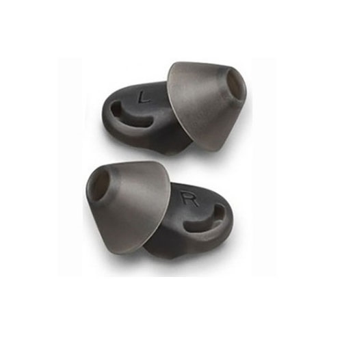 HP/Poly 85Q33AA, Eartip for Bluetooth headset - medium - black (pack of 2) - for Poly Voyager 6200