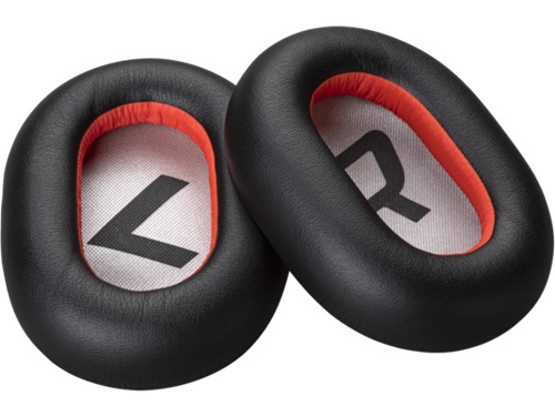 HP/Poly 85Q42AA, Ear cushion for Bluetooth headset - leatherette - black (pack of 2)