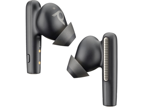 HP/Poly 8L5A0AA, Voyager Free 60 Eartips, Black, 2 Pieces