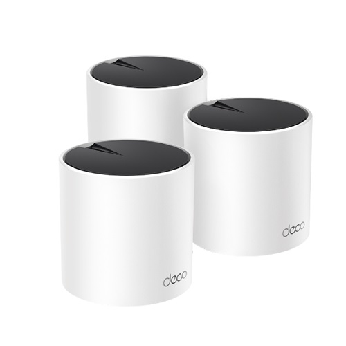 *Sale till 14-OCT'26* TP-Link Deco X55(3-pack) AX3000 Whole Home Mesh WiFi 6 Router, Dual-Band with Smart Antennas, MU-MIMO, HomeShield Security, 3 Year Warranty
