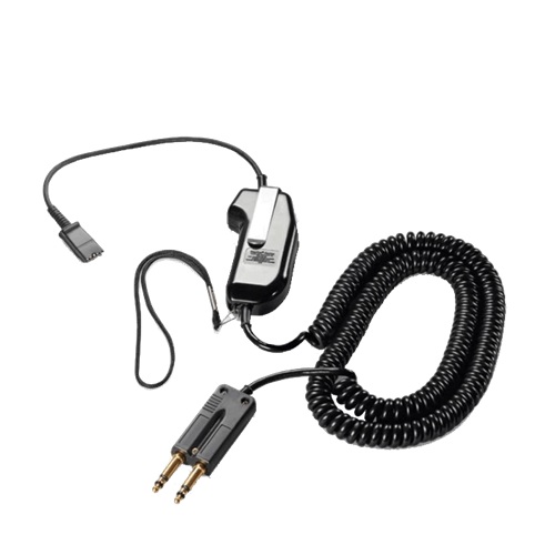 HP/Poly 8K7T6AA, SHS 1890-10 Push-to-Talk Adapter for Headset - TAA Compliant