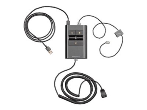 HP/Poly 8L547AA, MDA526 QD - Handset/computer/headset switch for headset, phone