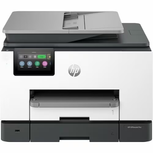 HP 404N0B, Officejet Pro 9130e AIO Inkjet Printer, Multifunction, Print/Copy/Scan/Fax, Color, Page Per Minute: 20(Color)/Black(25), Wireless AC+Bluetooth/Ethernet/USB, 1 Year Warranty