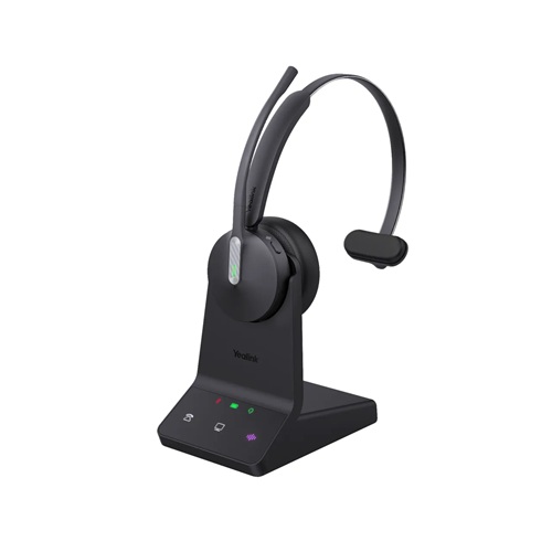 Yealink DECT Wireless Headset with Base Station, On-Ear Design