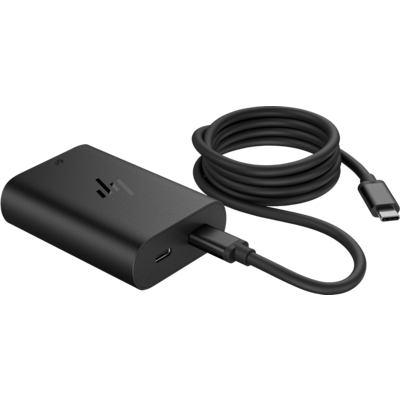 HP 600Q8UT, 65W Gallium Nitride USB-C Laptop Charger (Replaces 600Q8AA)
