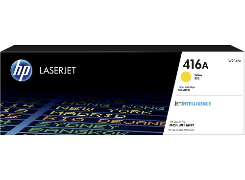 HP W2042A, Yellow Toner, Approx 2.1 K Pages, M454, M479 Compatible