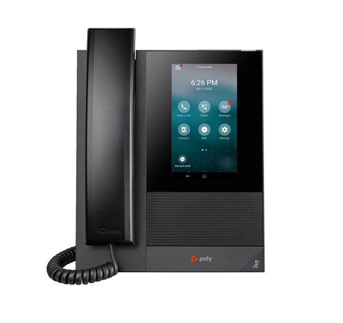 HP POLY CCX 400 BUSINESS MEDIAPOE PHONE WITH HANDSET, OPEN SIP