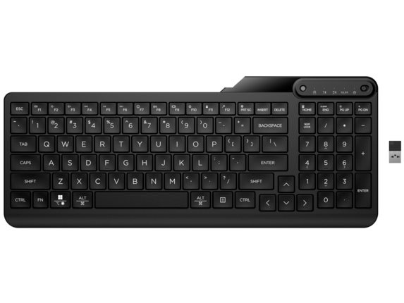 HP 7N7B9AA, 475 Dual-Mode Wireless Keyboard