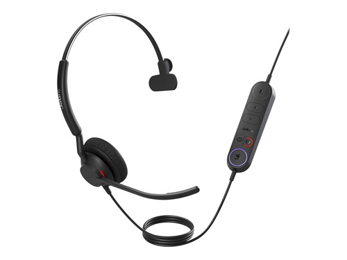 Jabra 4093-413-299, ENGAGE 40 MS MONO HEADSET, INLINE LINK,USB-C, 3 Year Warranty