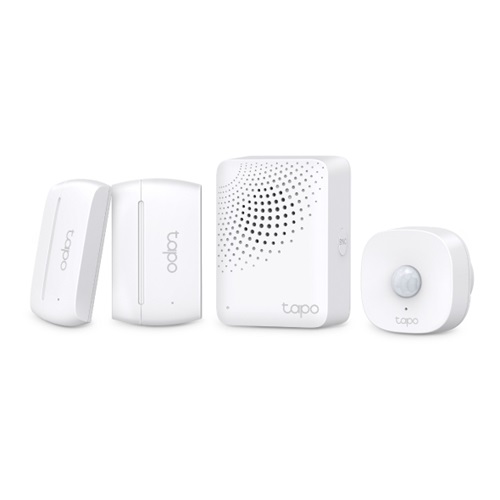 TP-Link Tapo T30 KIT Smart Sensor Starter Kit, Tapo H100 × 1 + Tapo T100 × 1 + Tapo T110 × 2, 1 Year Warranty