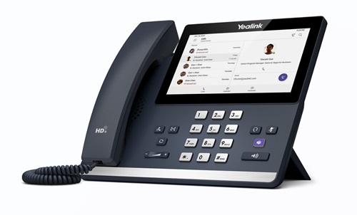 Yealink MP56-E2-Teams, Microsoft Certified Teams Phone, 7" Touch Screen, Built-in Bluetooth and Wi-Fi, Dual-port Gigabit, 1x USB-A and 1x USB-C Port, does not include Power Supply, 1 Year Warranty