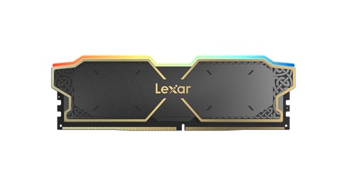 *Limits Apply, contact your AM* Lexar LD5U16G60C38BG-RGD, Thor 6000 RGB, UDIMM, DDR5, 32GB(2x16GB), 6000MHz, CL38, 1.35V, Black, Limited Lifetime Warranty