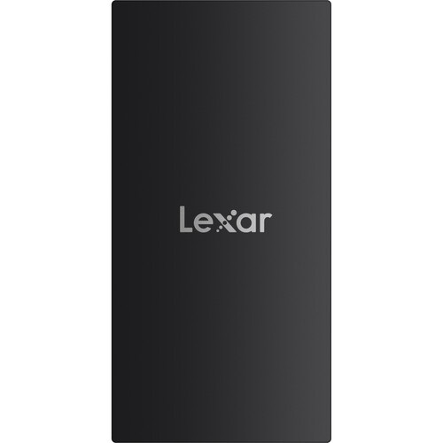 Lexar LSL300002T-RNBNG, SL300 Portable SSD, 2TB, USB 3.2 G2, Read Speed Up to 1050MB/s, Write Speed Up to 1000MB/s, Black, 3 Year Warranty