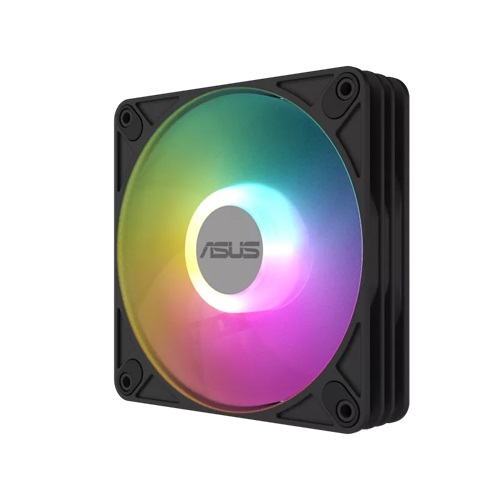 Asus AR120 ARGB PWM SINGLE PACK, ROG, AR120, ARGB, 1X120 mm, PWM Fan, Socket: Intel LGA 1150/1151/1152/1156/1200/1366/2011/2011-3/2066, AMD AM4/TR4, Black